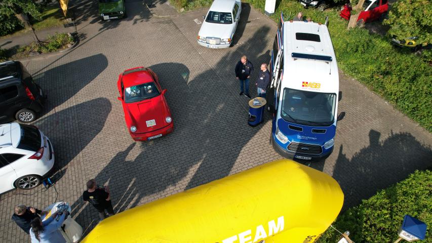 Zieleinfahrt Porsche Carrera 4 964 von 1989