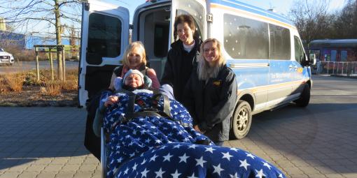 Susann warm eingepackt